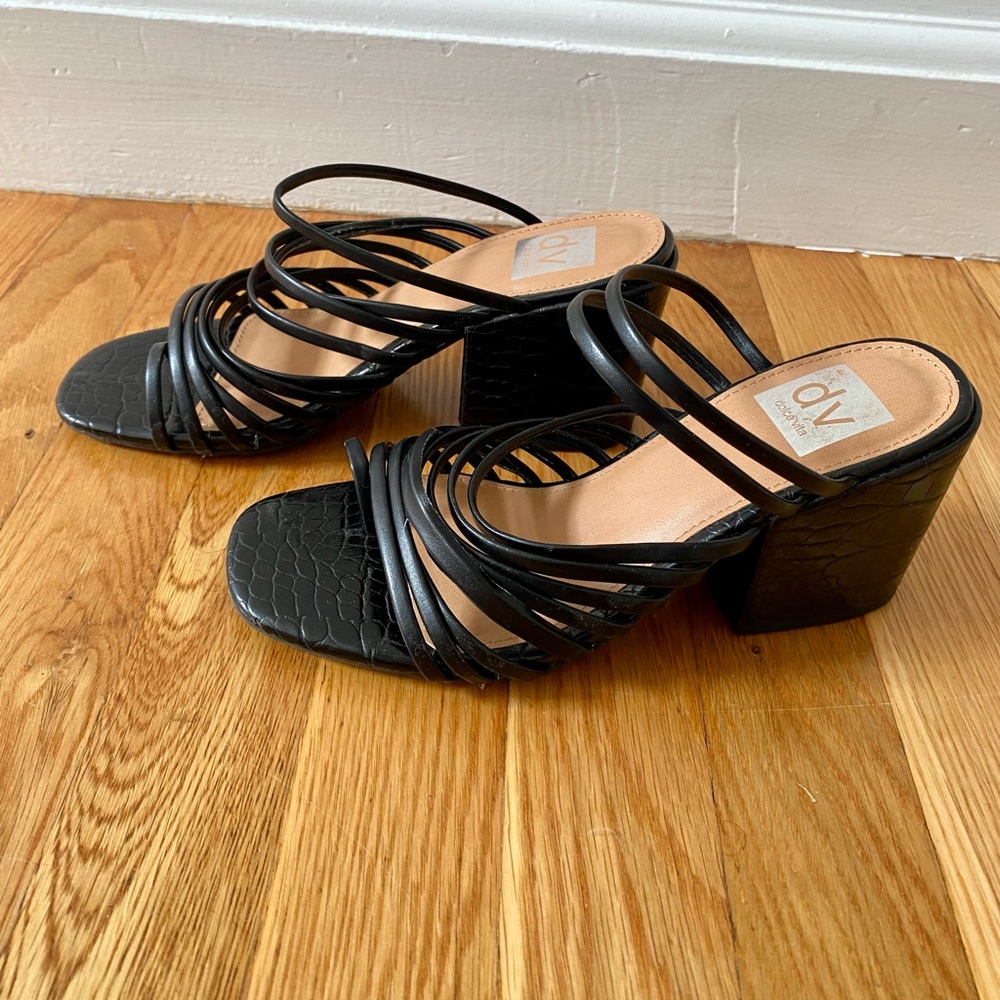 BRAND NEW Dolce Vita black block heel
